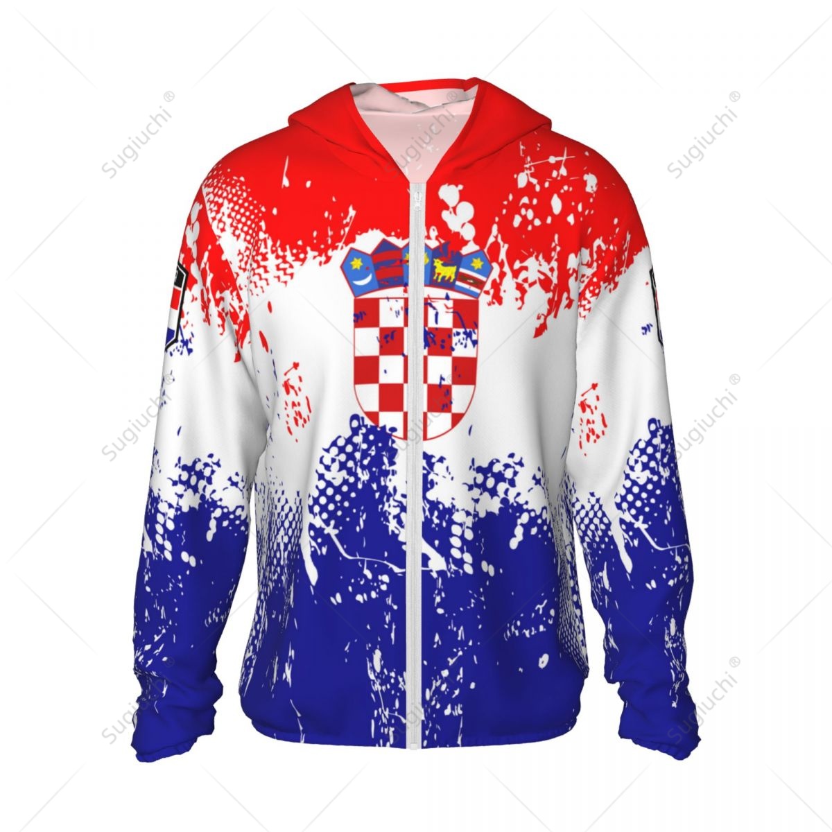 Croatia Flag Sun Protection Ho - đánh giá và giá Fishing Hoodie