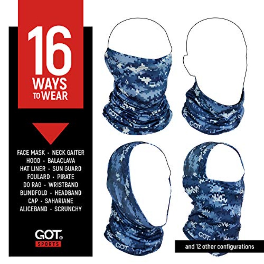 UPF 50+ Fishing Neck Gaiter -  - đánh giá và giá Fishing Mask Sun Protection