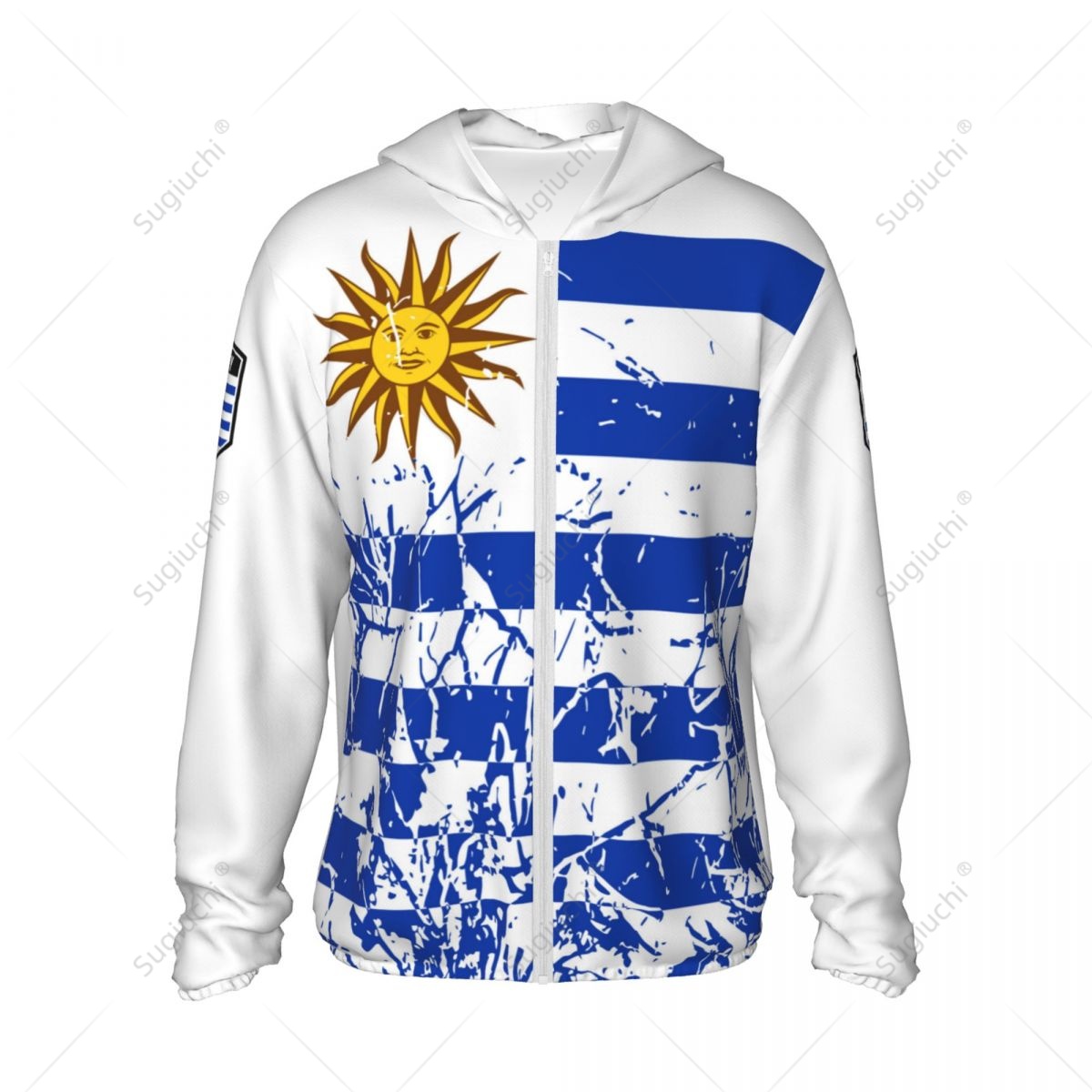 Uruguay Flag Sun Protection Ho - đánh giá và giá Fishing Hoodie
