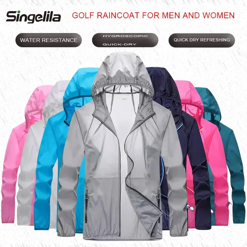 Golf Raincoat Lightweight Jack - đánh giá và giá Fishing Jacket Waterproof