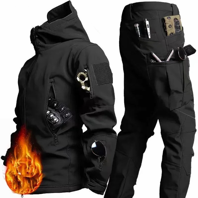 Men's Winter Autumn Fleece Jac - đánh giá và giá Fishing Jacket Waterproof