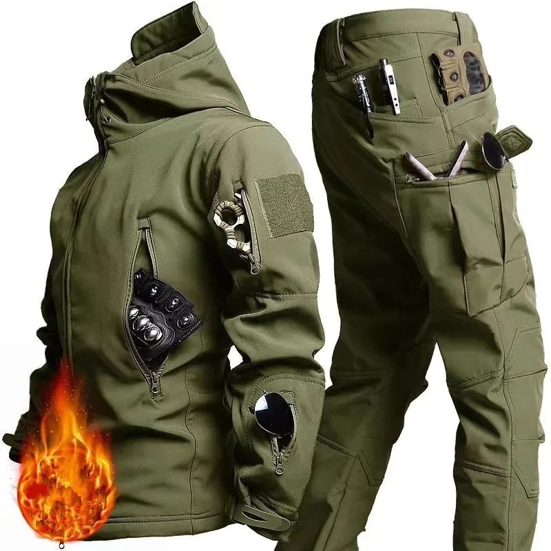 Men's Winter Autumn Fleece Jac - đánh giá và giá Fishing Jacket Waterproof