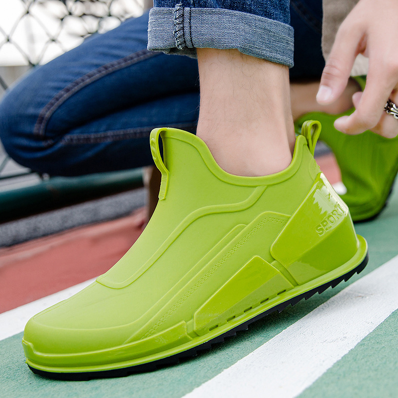 Summer men's short tube rain b - đánh giá và giá Fishing Boots