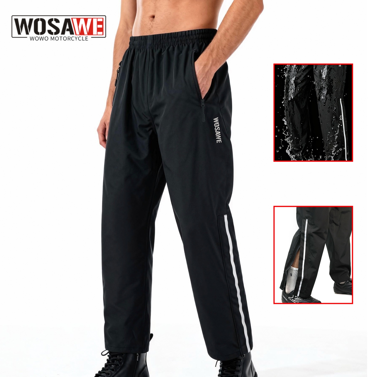 WOSAWE Motorcycle Motorbike Ra - đánh giá và giá Fishing Pants Waterproof