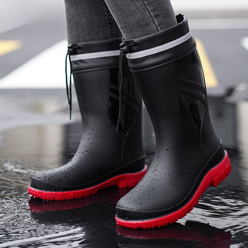 Fashion Men's Medium Tube Rain - đánh giá và giá Fishing Boots