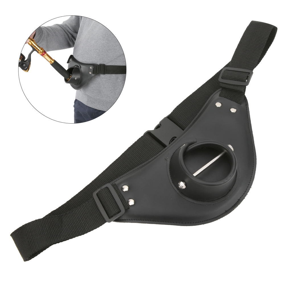 Black PU Leather Adjustable Ro - đánh giá và giá Fishing Belt