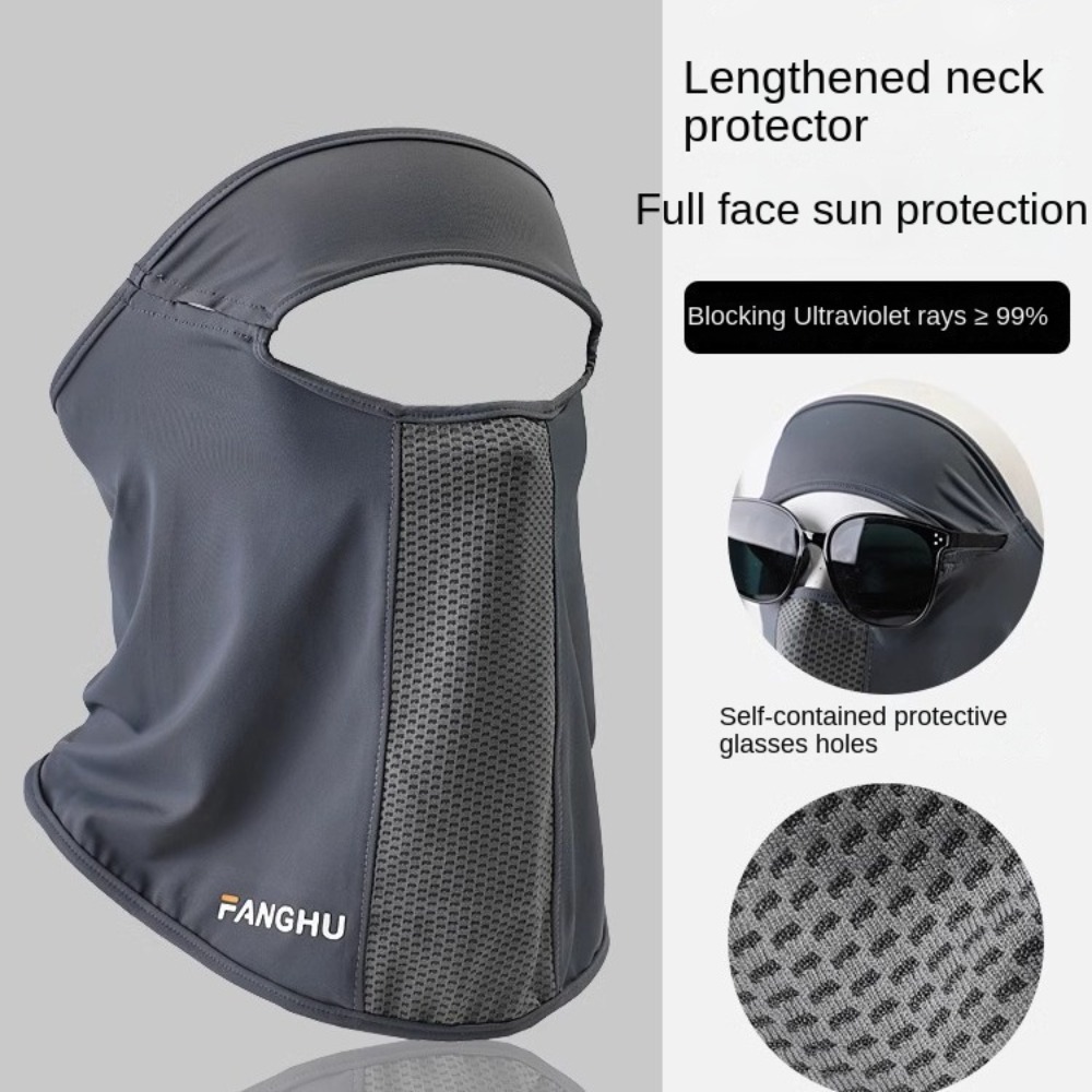 Summer Ice Silk Mask Anti-UV S - đánh giá và giá Fishing Mask Sun Protection
