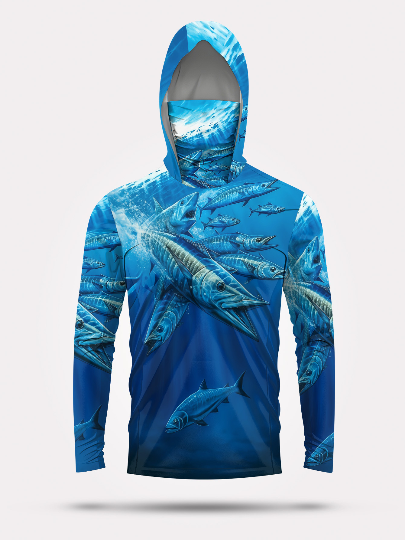 Men Hood Fishing Shirt long sl - đánh giá và giá Fishing Shirt Uv Protection