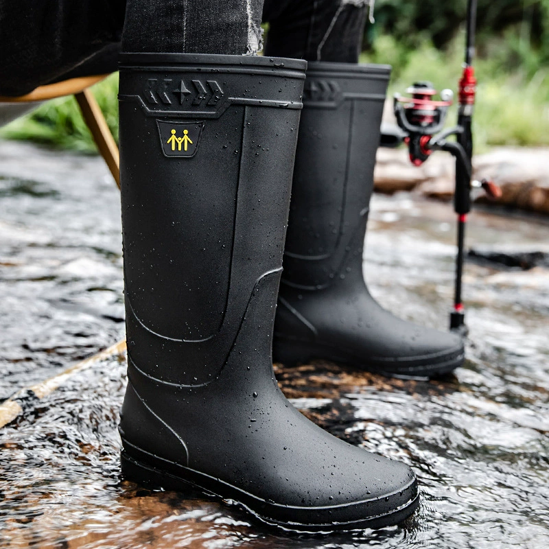 Men's Rain Boots Work Boots Sl - đánh giá và giá Fishing Boots